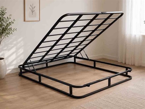 کفی تخت جکدار نرده فلزی base 7